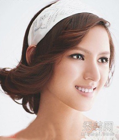 圆脸女生发型设计 8款韩式发型俏皮显瘦