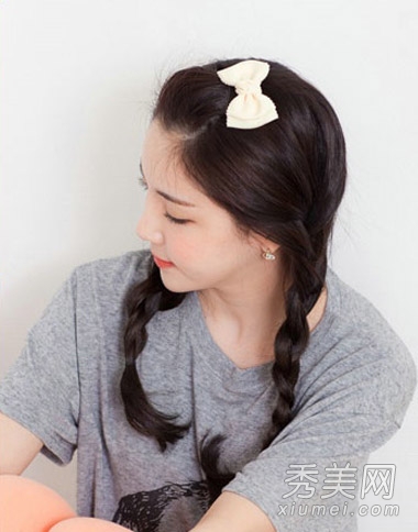 韩国女生时尚经 发型与发饰搭配巧吸睛