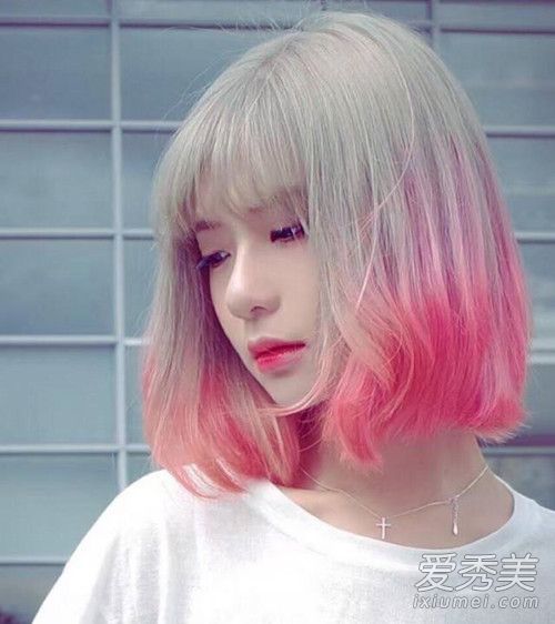 黑色染什么颜色裙摆色 裙摆染发颜色搭配女