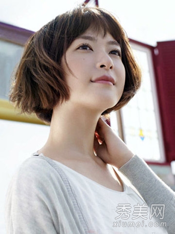 脸大的女生适合什么短发 韩式设计最显瘦