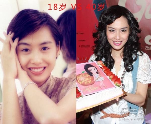 美人迟暮玉女变少妇 6位女神容貌差距大