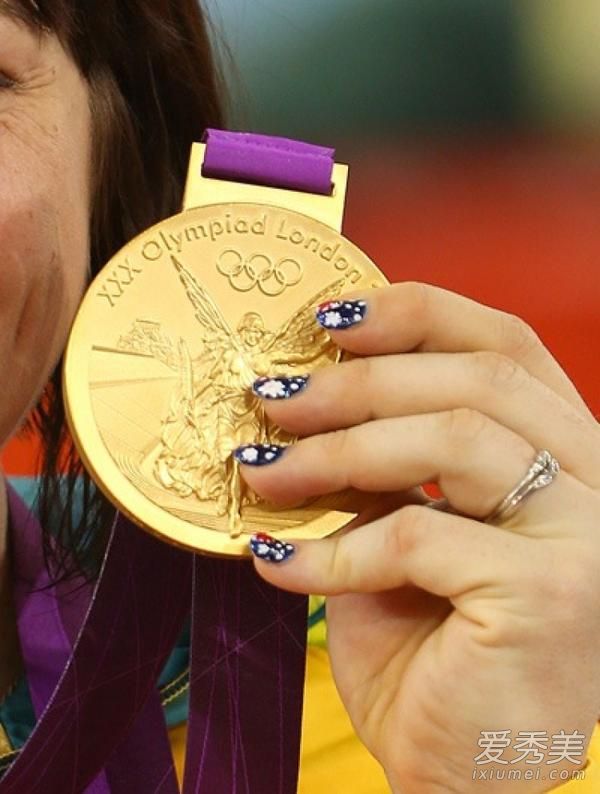 看看女运动员们的手 指尖上的奥运好精彩 奥运会美甲