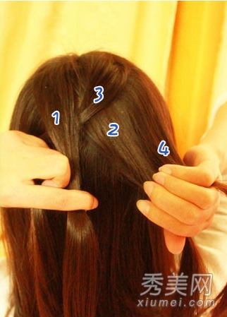 女生头发怎么弄好看 2款气质韩式编盘发教程