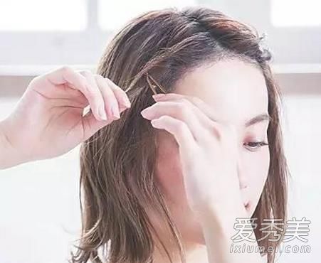 短发刘海怎么弄好看 短发刘海怎么烫定型