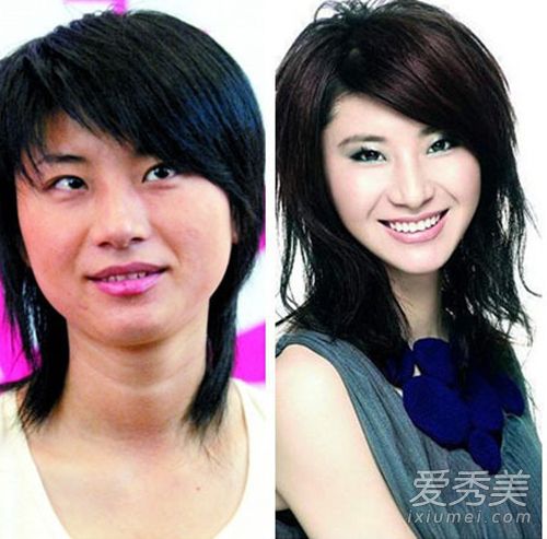 女星容貌变迁 尚雯婕锥脸庄思敏变妖怪 明星整容前后照