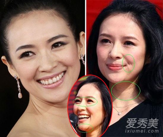 中国最美5张脸 台前幕后好似两个人（图） 最美女明星