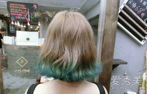 黑色染什么颜色裙摆色 裙摆染发颜色搭配女