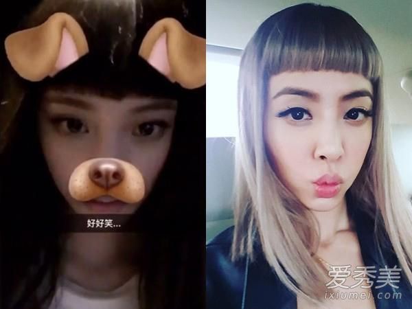 范冰冰林志玲亲证 齐刘海才是检验颜值的利器 明星齐刘海图片