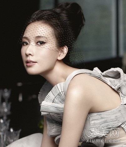 37岁林志玲示范 鹅蛋脸女生的减龄发型
