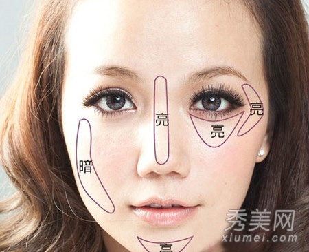 3D小脸化妆术 打造黄金比例小脸