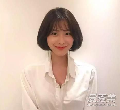 女生齐脖短发发型图片2018 齐脖短发适合什么脸型