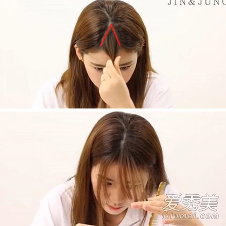 何苦羡慕她 Angelababy同款空气刘海diy