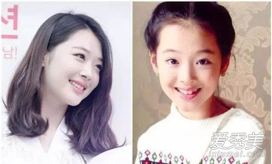 这些韩国女星从小美到大 你还怀疑她们整容？ 明显整容
