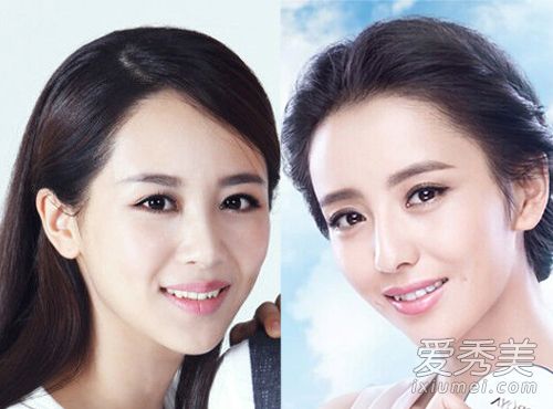 杨紫的脸怎么了？当年圆脸黑妞变“撞脸王” 杨紫整容前后