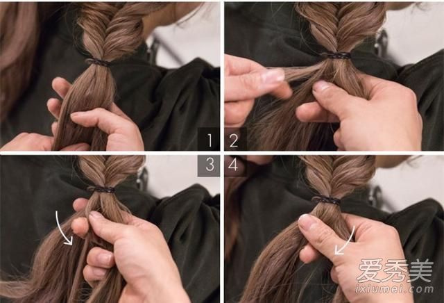 半扎式编发&两股马尾辫 简单DIY改造夏季造型 简单好学的扎发