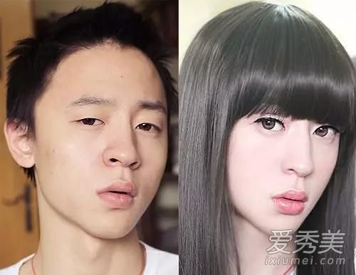 化妆后亲妈都认不出 卸妆毁三观（图） 卸妆前后对比