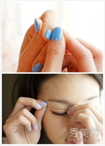 单眼皮化妆：3类隐形双眼皮贴用法