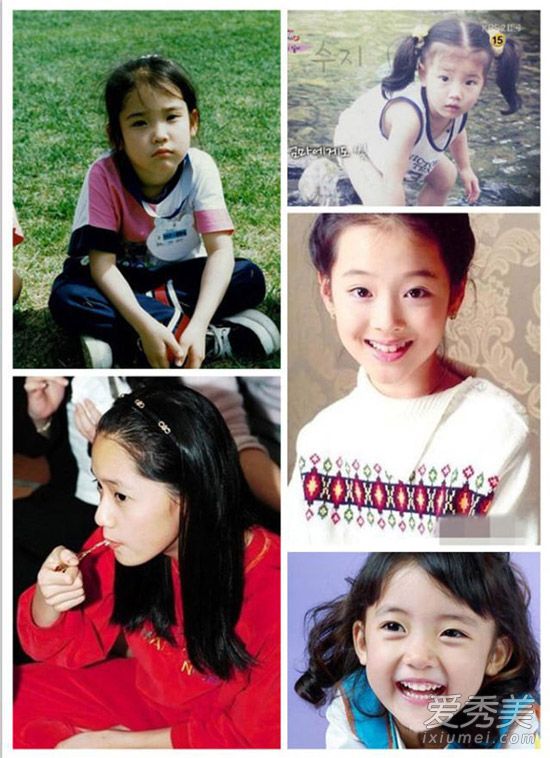 這些韓國女星從小美到大 你還懷疑她們整容？ 明顯整容