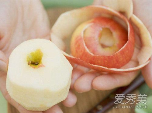 蘋果皮可以去痘印嗎 蘋果皮去痘印的做法