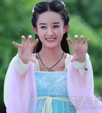 蜀山战纪VS寂寞空庭 赵丽颖郑爽古妆扮相PK