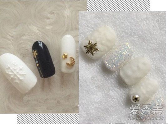 圣诞节4种白色美甲瞬间提升好感度 白色美甲