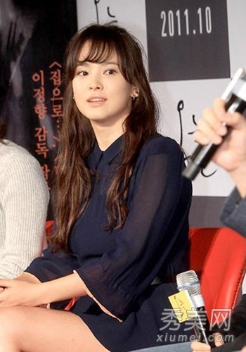 偷学韩国女星宋慧乔 气质减龄发型