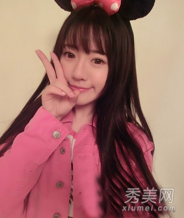 圆脸妹子最爱直发发型 潮流染发超减龄