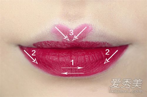 非常简单的画嘴唇教程 出门只需这几步 唇妆的画法