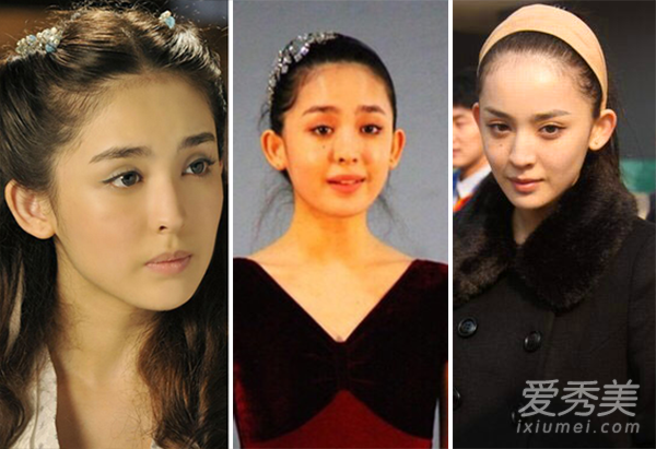 刘诗诗娜扎高圆圆 米兰秀场未PS高清照露真容 明星未PS照片