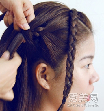 约会必备的公主盘发教程 瞬间就能迷倒他