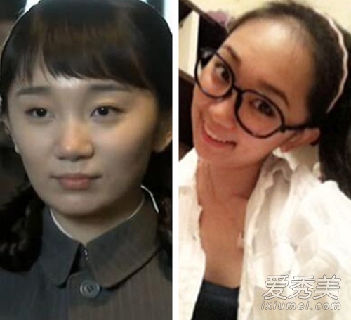 《偽裝者》王鷗宋軼10位女星卸妝年輕10歲