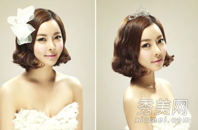 最唯美韩式新娘盘发发型 打造完美新娘