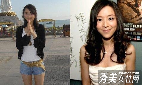 “卸妆死”明星素颜浓妆大不同