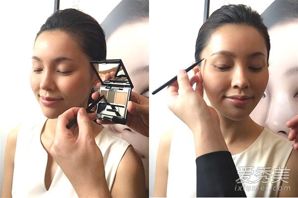 日本專業彩妝師示範微醺眼妝畫法