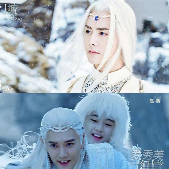 《幻城》满屏白发辣眼睛 只有马天宇的颜值才hold得住 男明星白发