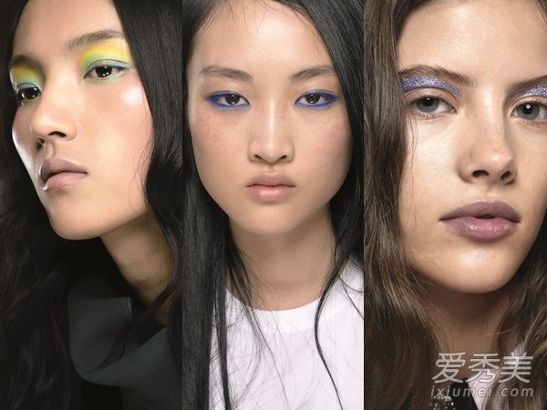2016春夏彩妆流行趋势 发挥到极致的色彩 流行彩妆图片