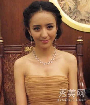 清纯唯美 佟丽娅示范2012春季流行发型