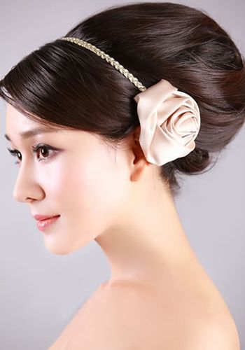 陈蓉演绎5款优雅复古新娘发型