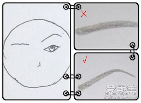 6种脸型眉毛画法 矫正6种尴尬眉形