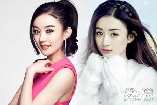 颜值低+不整容 赵丽颖靠造型逆袭变美（图） 赵丽颖今昔对比