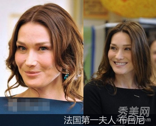 米歇尔领衔 第一夫人鹰眉裸妆时尚风