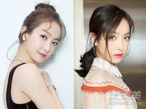 夏天头发怎么扎好看 女明星发型2017