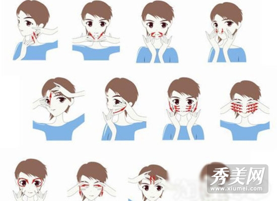 水嫩小萌女亲身示范面膜葵花宝典