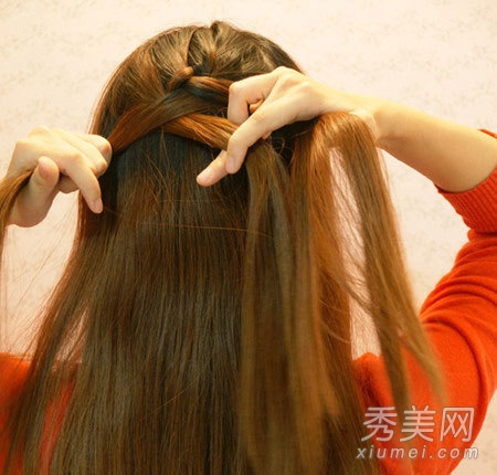 长发怎么扎好看 2款韩式气质发型扎法教程