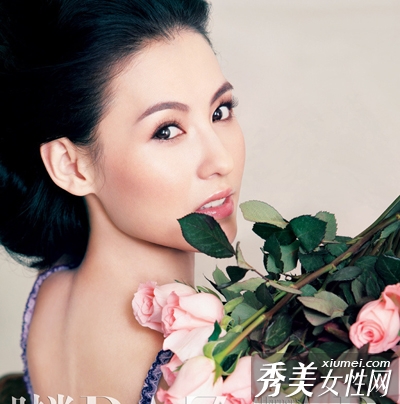 自然立体妆容打造气质魅力