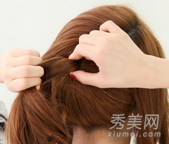 日系甜美发型扎法 改造披肩中长发