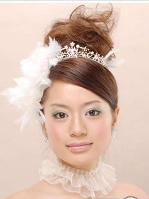 日系新娘发型 打造完美婚礼女主角