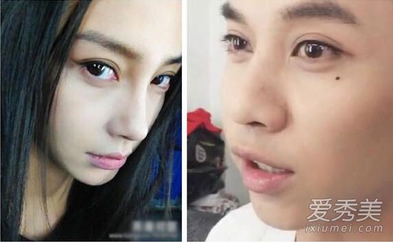 Baby才是撞脸女王 居然撞脸同性恋网剧男主 撞脸Angelababy的明星