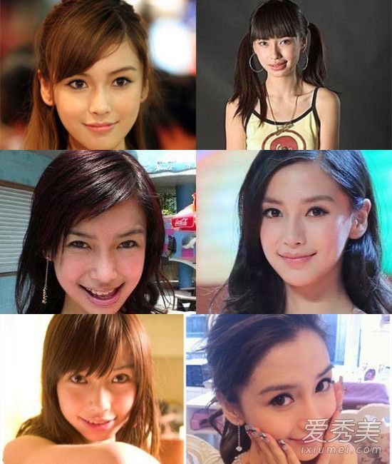 怀孕后的baby越来越美 都说女大18变她这简直是72变啊！ angelababy整容前后照片