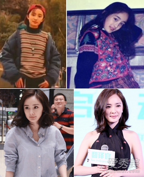 刘亦菲赵丽颖迪丽热巴 10位女星从小就是美人（图）